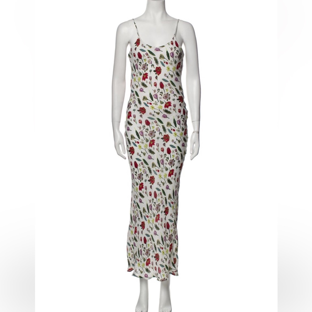 Stone Cold Fox Silk Slip Dress